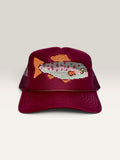Cross Stitch Fish Trucker
