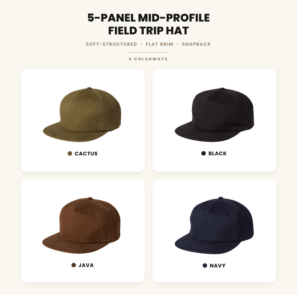 JINX Brushed Cotton Field Trip Snapback