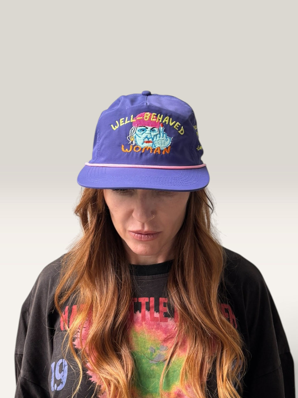 Well-Behaved Woman Hat (Purple)